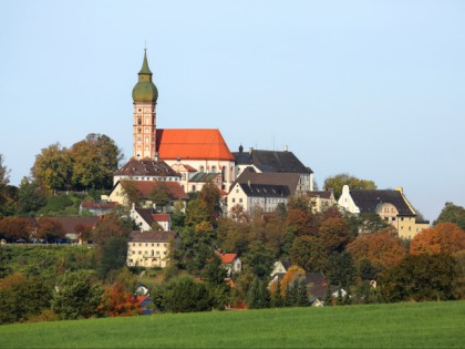 Photo: architectural monuments, castles, fortresses and palaces, Andechs Abbey, Bavaria