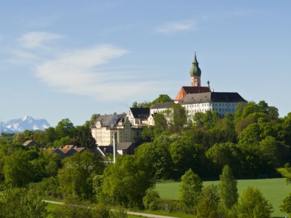 Photo: architectural monuments, castles, fortresses and palaces, Andechs Abbey, Bavaria