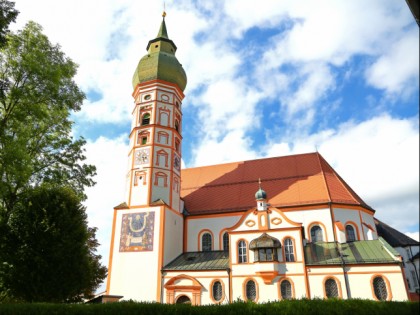 Photo: architectural monuments, castles, fortresses and palaces, Andechs Abbey, Bavaria