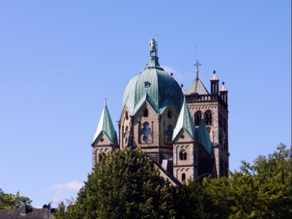 Photo: architectural monuments, St. Quirinus Basilica, North Rhine-Westphalia