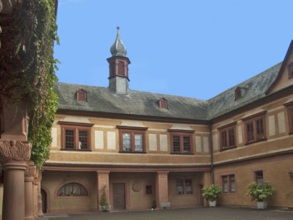 Photo: architectural monuments, castles, fortresses and palaces, Mespelbrunn Castle , Bavaria