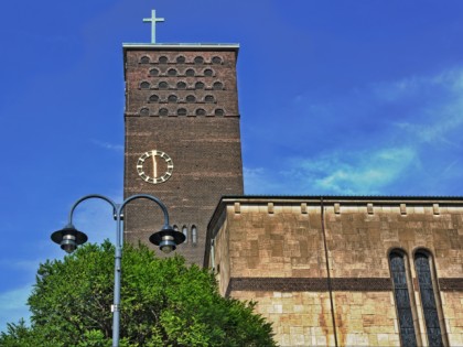 Photo: architectural monuments, The Sacred Heart Church, North Rhine-Westphalia