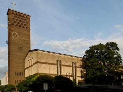 Photo: architectural monuments, The Sacred Heart Church, North Rhine-Westphalia