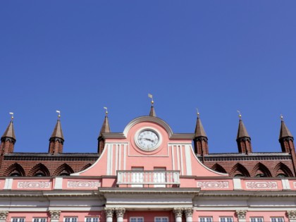 Photo: architectural monuments, Town Hal in Rostock, Mecklenburg-Western Pomerania