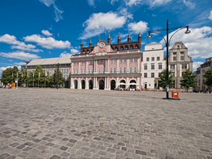 Photo: architectural monuments, Town Hal in Rostock, Mecklenburg-Western Pomerania