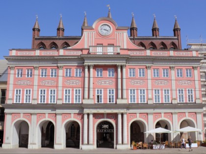 Photo: architectural monuments, Town Hal in Rostock, Mecklenburg-Western Pomerania