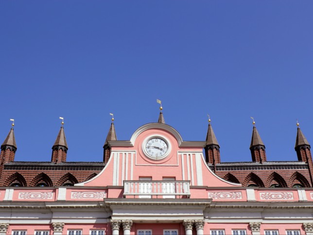 Town Hal In Rostock Rostocker Rathaus Description Photos On