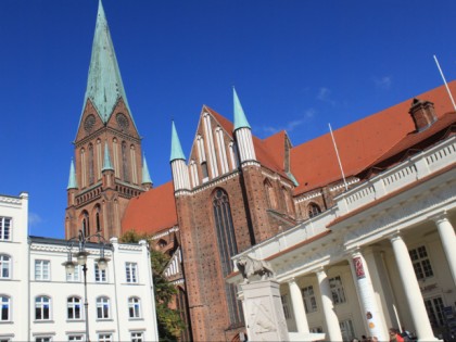 Photo: architectural monuments, Schwerin Cathedral , Mecklenburg-Western Pomerania