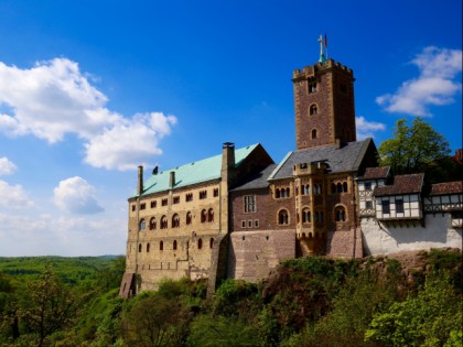 Photo: museums and exhibitions, castles, fortresses and palaces, Wartburg Schloss, Thuringia