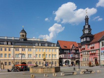 Photo: architectural monuments, Marktplatz, Thuringia