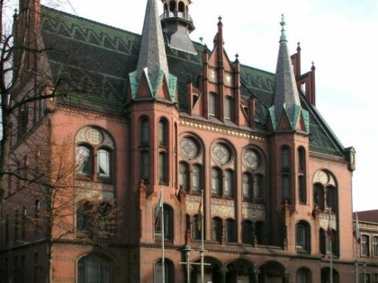 Photo: architectural monuments, Old Town Hal, Sleswick-Holsatia