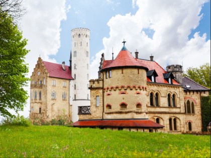 Photo: castles, fortresses and palaces, Lichtenstein Castle, Baden-Wuerttemberg