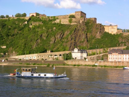 Photo: castles, fortresses and palaces, Ehrenbreitstein fortress , Rhineland-Palatinate