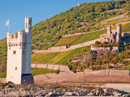 Photo: architectural monuments, Mouse Tower, Rhineland-Palatinate